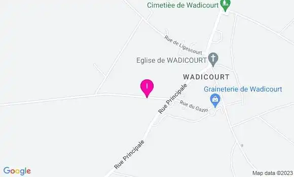 Localisation Armelle Lecat