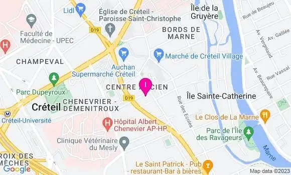 Localisation Ibtissam Khelif