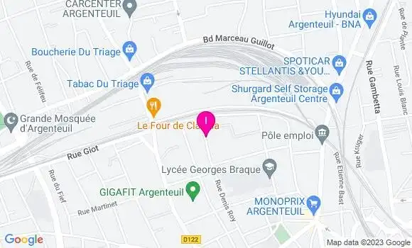 Localisation Nora Pouillart