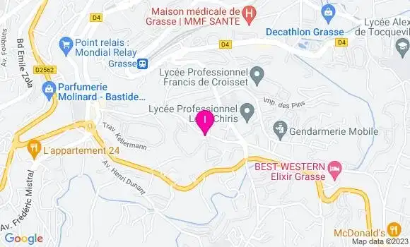 Localisation Nadine Hammy