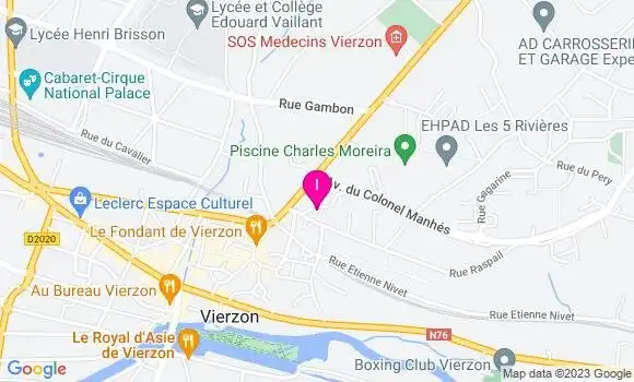 Localisation Emilie Durand