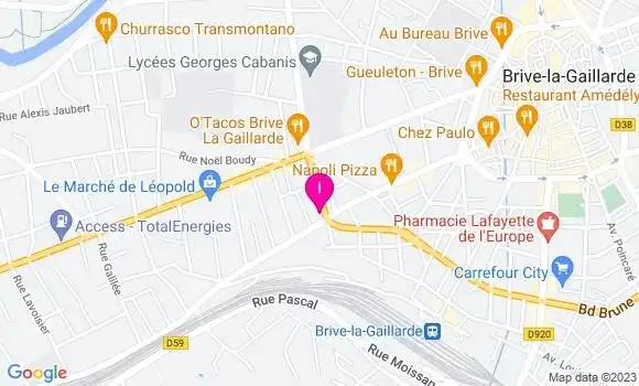 Localisation Lucie Lanceiras