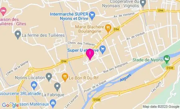 Localisation Elodie Lefevre