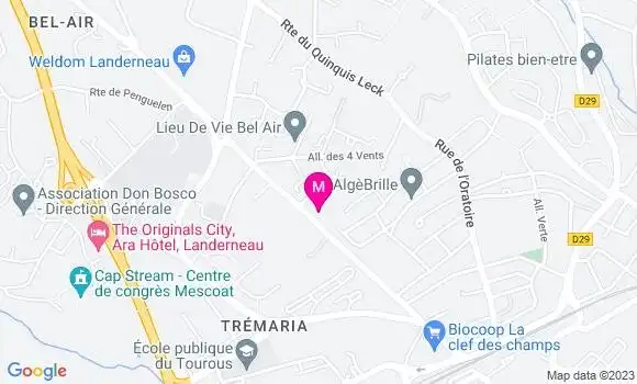 Localisation Mathilde Gegourel