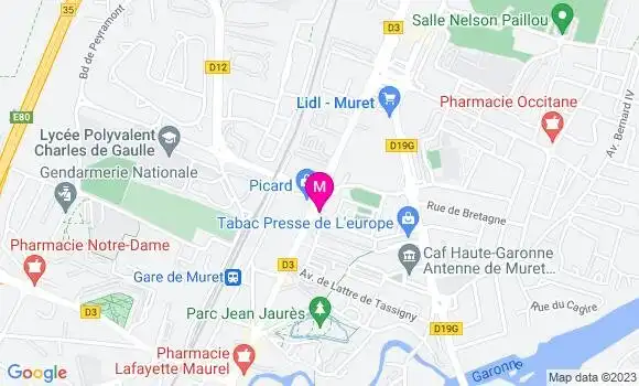 Localisation Florence Pujol