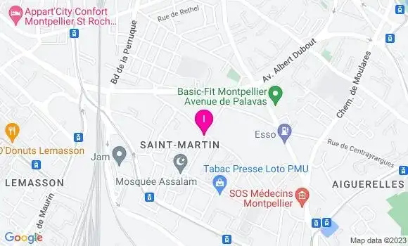 Localisation Maud Sini