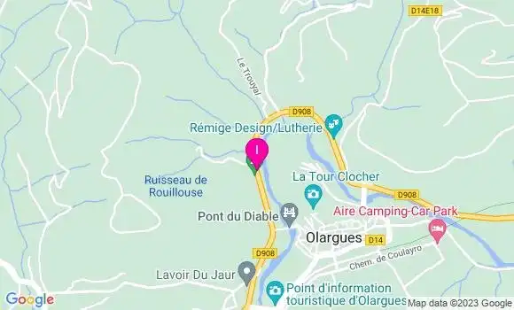 Localisation Oriane Le Marec