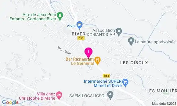 Localisation Magali Contensou