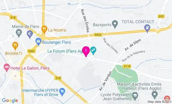 Localisation Aurore Jacquelin