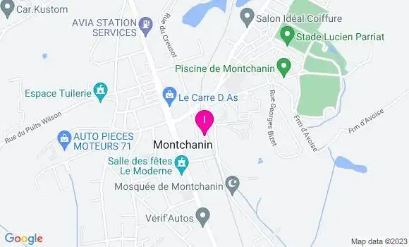 Localisation Camille Vercey
