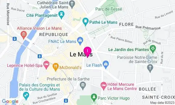Localisation Jerome Drouet