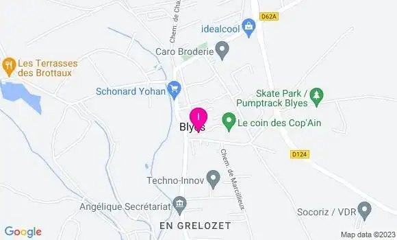 Localisation Elodie Alize