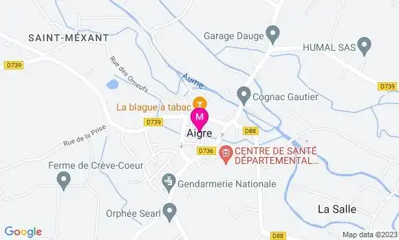 Localisation Cyrielle Neau