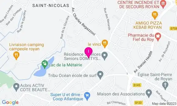 Localisation Magali Rembert