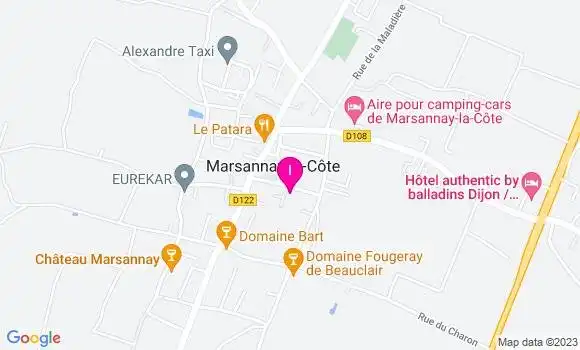 Localisation Coralie Declume