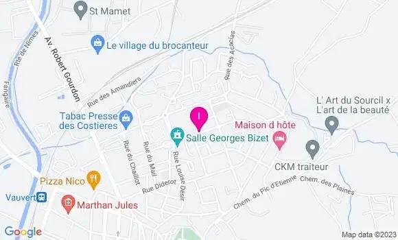 Localisation Alexandra Sans
