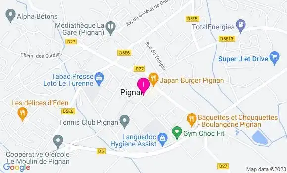 Localisation Janick Facon Triaire