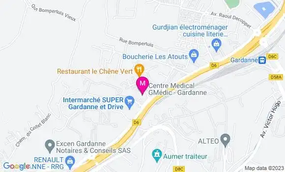 Localisation Laurent Gondolo