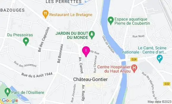 Localisation Christine Legendre
