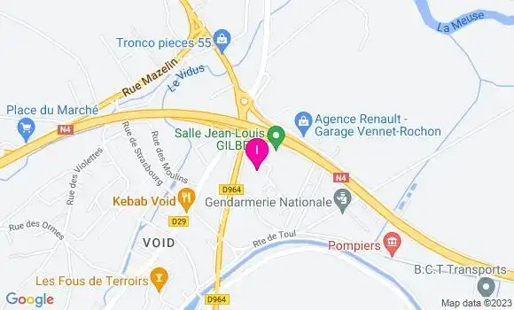 Localisation Marie Charlotte Rudolf