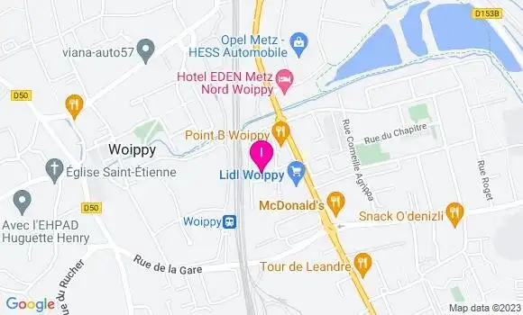 Localisation Aude Dosda