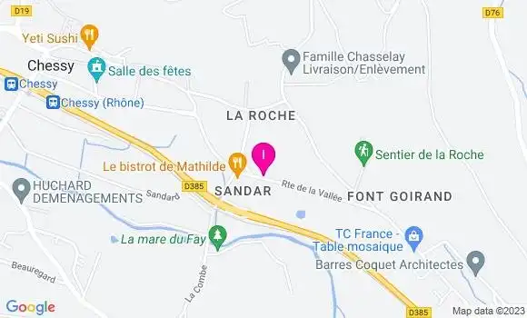 Localisation Caroline Carle