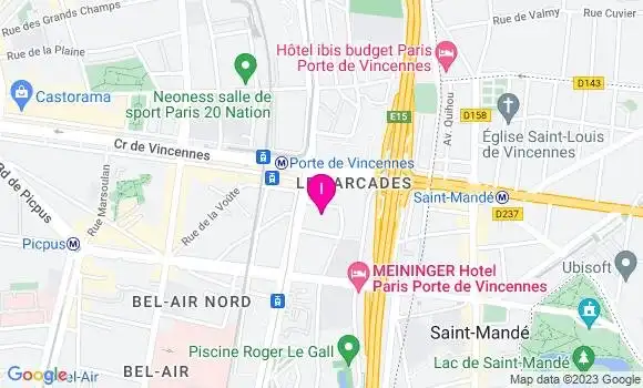 Localisation Nicolas Bichet