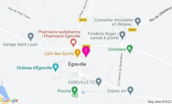 Localisation Elodie Martinez