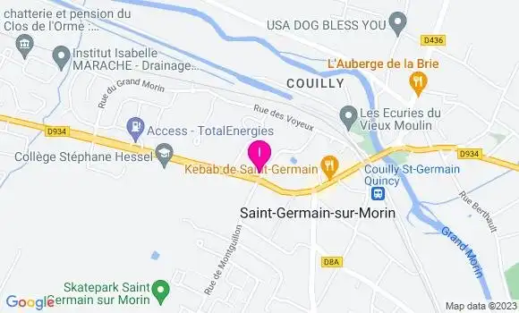 Localisation Sebastien Vermeulen