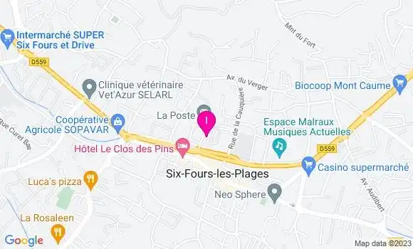 Localisation Sandrine Gaudin