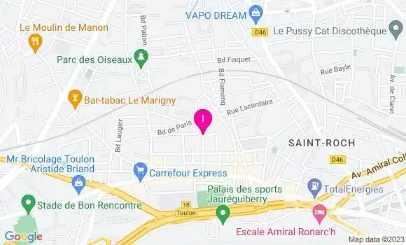Localisation Caroline Voinson