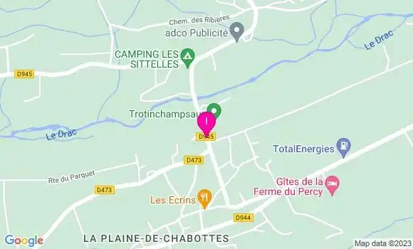 Localisation Sandra Martin