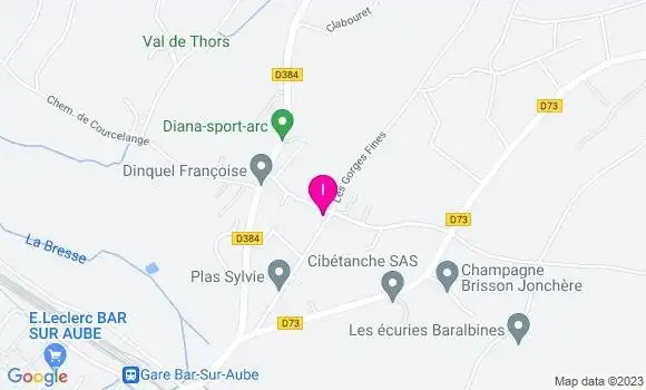 Localisation Lucie Robert