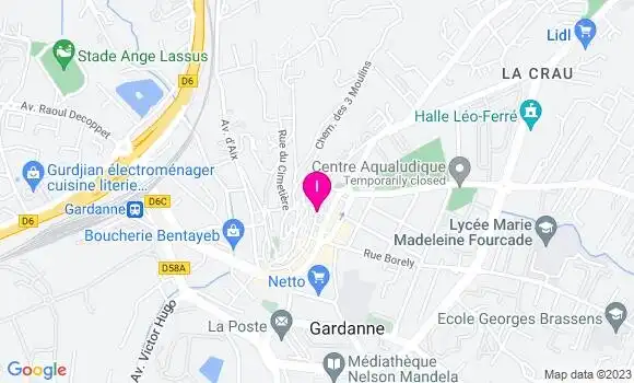 Localisation Laetitia Crespo