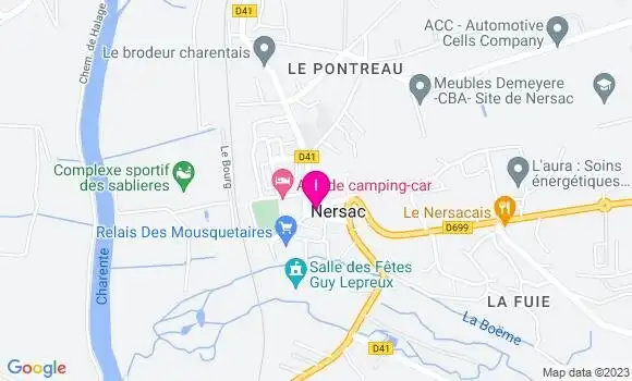 Localisation Marion Jamet