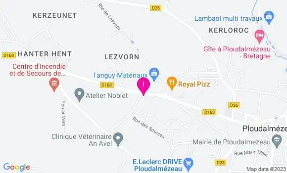 Localisation Sabrina Bescond