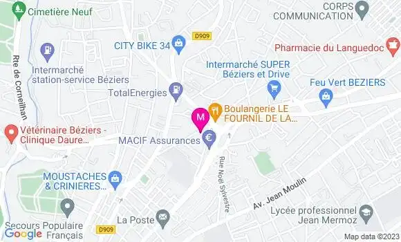 Localisation Isabelle Bordeaux