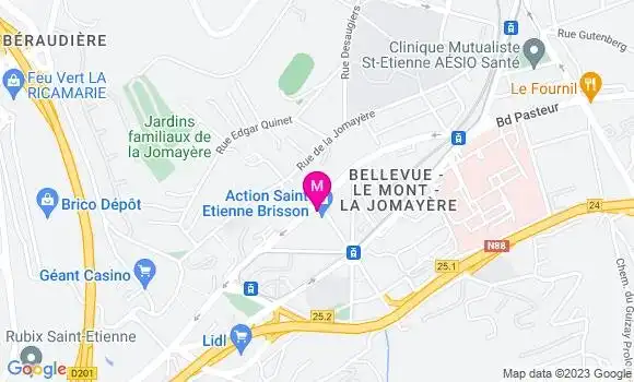 Localisation Aline Louison