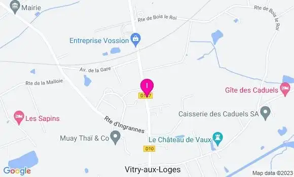Localisation Sabrina Douceret
