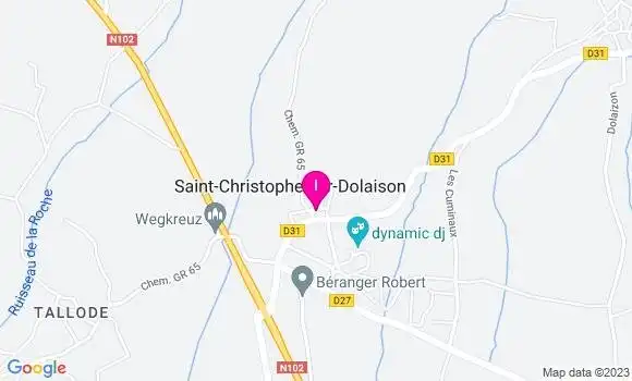 Localisation Elodie Maurin
