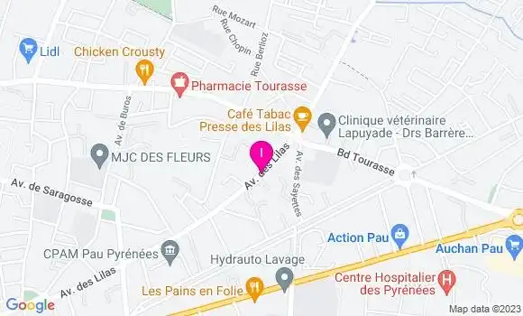 Localisation Elodie Weymiens
