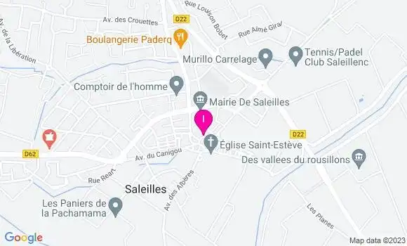 Localisation Lauriane Montagne