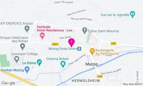 Localisation Pauline Gueny