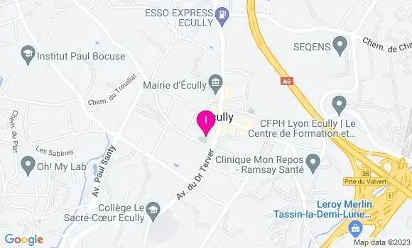 Localisation Mathilde Pernaton