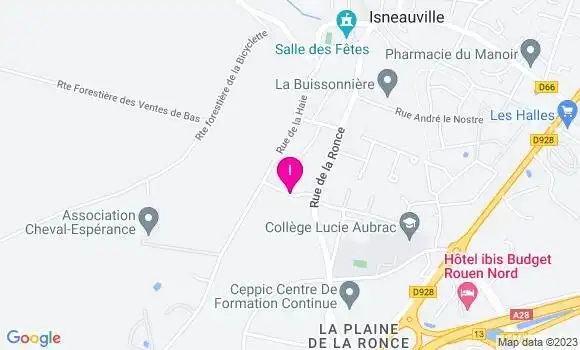 Localisation Catherine Vallee