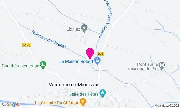 Localisation Laurie Benet