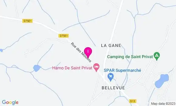 Localisation Julie Canet