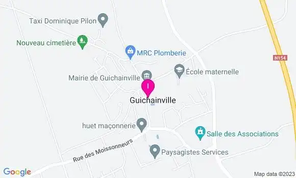 Localisation Amandine Heurtefeu