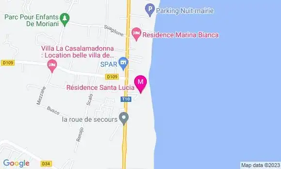 Localisation Elia Belgodere
