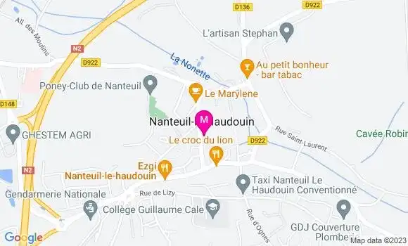 Localisation Laetitia Dujardin
